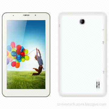 7-inch HD Screen MTK8312 Dual Core 3G GPS Tablet PC, Android 4.2 OS, Supports Bluetooth and FM Radio